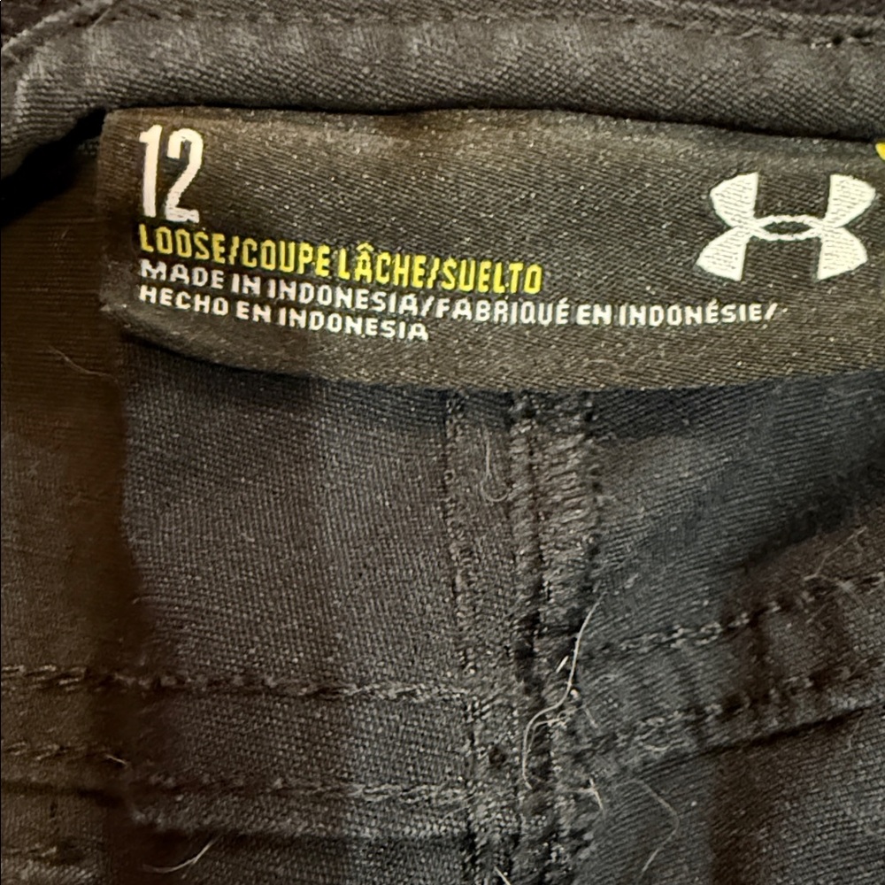 Under Armour Black Loose Fit Pants